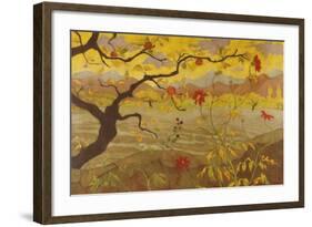 Apple Tree with Red Fruit, c.1902-Paul Ranson-Framed Giclee Print