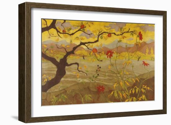 Apple Tree with Red Fruit, c.1902-Paul Ranson-Framed Giclee Print