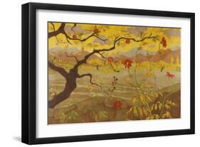 Apple Tree with Red Fruit, c.1902-Paul Ranson-Framed Giclee Print