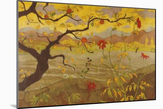 Apple Tree with Red Fruit, c.1902-Paul Ranson-Mounted Giclee Print