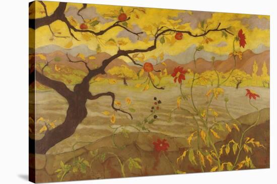 Apple Tree with Red Fruit, c.1902-Paul Ranson-Stretched Canvas