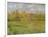 'Apple Trees at Eragny, Morning Sunshine', c1896-Camille Pissarro-Framed Giclee Print