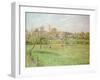 Apple Trees at Gragny, Afternoon Sun, 1900-Camille Pissarro-Framed Giclee Print