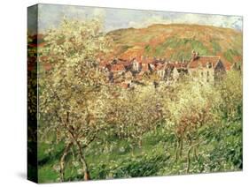 Apple Trees in Blossom, 1879-Claude Monet-Stretched Canvas