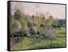 Apple Trees in Blossom, Eragny, 1895-Camille Pissarro-Framed Stretched Canvas