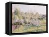 Apple Trees in Blossom, Eragny, 1895-Camille Pissarro-Framed Stretched Canvas