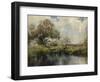 Apple Trees in Blossom-John Appleton Brown-Framed Giclee Print