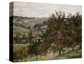 Apple Trees Near Vetheuil-Claude Monet-Stretched Canvas