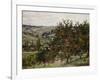 Apple Trees Near Vetheuil-Claude Monet-Framed Giclee Print