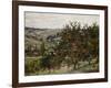 Apple Trees Near Vetheuil-Claude Monet-Framed Giclee Print