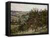 Apple Trees Near Vetheuil-Claude Monet-Framed Stretched Canvas