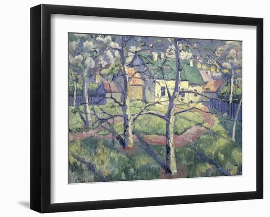 Apple Trees-Kasimir Malevich-Framed Giclee Print