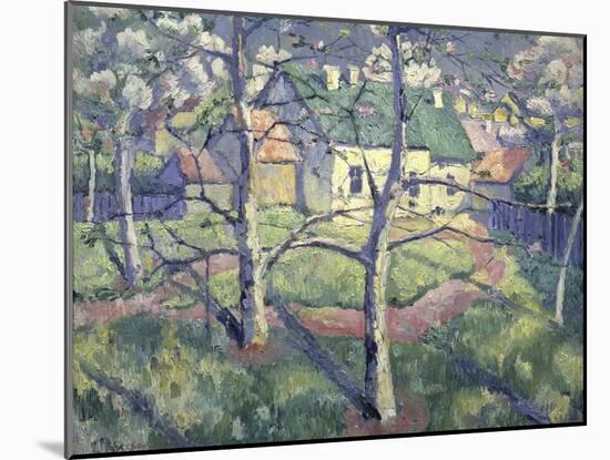 Apple Trees-Kasimir Malevich-Mounted Giclee Print