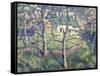 Apple Trees-Kasimir Malevich-Framed Stretched Canvas