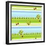 Apple Trees-null-Framed Giclee Print