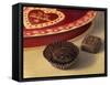 Apple Valentine Candy-Michele Meissner-Framed Stretched Canvas