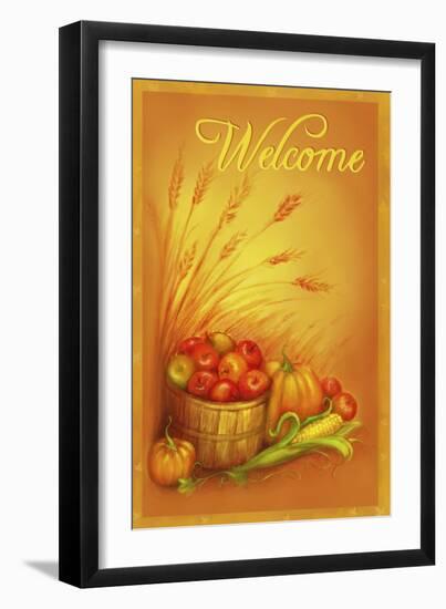 Apple Welcome-Patricia Dymer-Framed Giclee Print