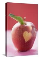 Apple with Heart-Eising Studio - Food Photo and Video-Stretched Canvas