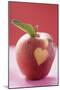 Apple with Heart-Eising Studio - Food Photo and Video-Mounted Photographic Print