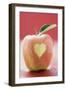 Apple with Heart-Eising Studio - Food Photo and Video-Framed Photographic Print