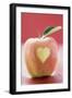 Apple with Heart-Eising Studio - Food Photo and Video-Framed Photographic Print