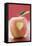 Apple with Heart-Eising Studio - Food Photo and Video-Framed Stretched Canvas