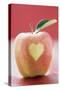 Apple with Heart-Eising Studio - Food Photo and Video-Stretched Canvas