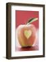 Apple with Heart-Eising Studio - Food Photo and Video-Framed Photographic Print