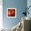 Apple-null-Framed Art Print displayed on a wall