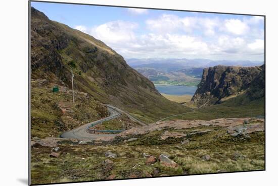 Applecross Peninsula and Loch Kishorn, Highland, Scotland-Peter Thompson-Mounted Photographic Print