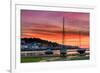 Appledore August Sunset-Terry Mathews-Framed Photographic Print
