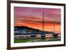Appledore August Sunset-Terry Mathews-Framed Photographic Print