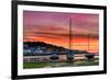 Appledore August Sunset-Terry Mathews-Framed Photographic Print