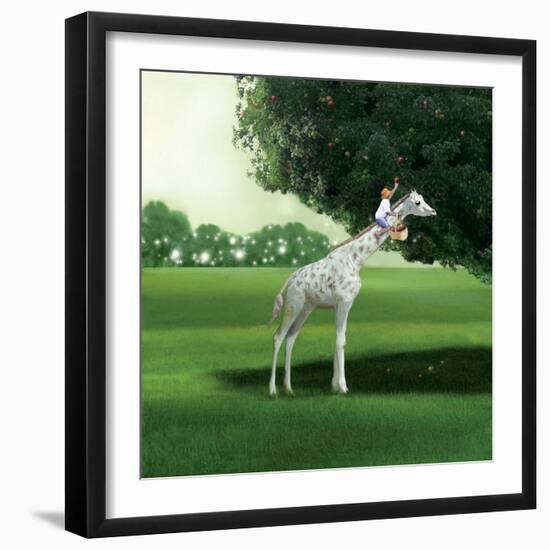 Applepicking-Nancy Tillman-Framed Art Print