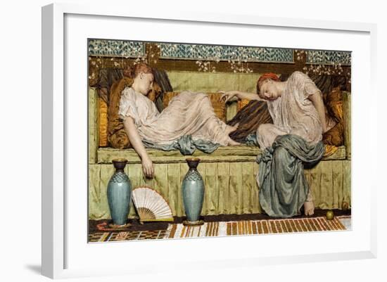 Apples, 1875-Albert Joseph Moore-Framed Giclee Print