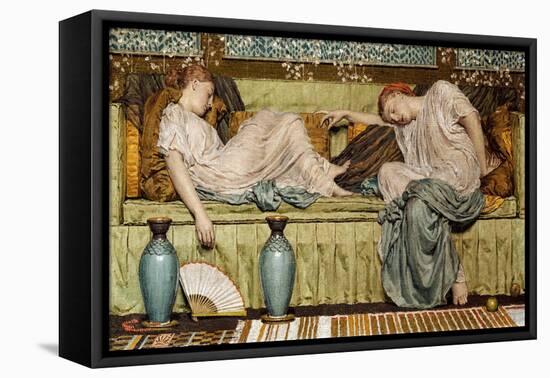 Apples, 1875-Albert Joseph Moore-Framed Stretched Canvas