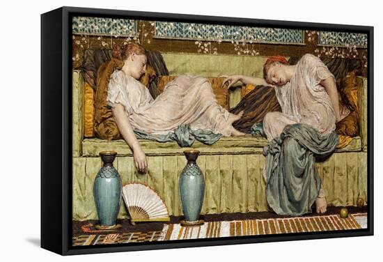 Apples, 1875-Albert Joseph Moore-Framed Stretched Canvas