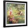 Apples, 1912-Harold Harvey-Framed Giclee Print