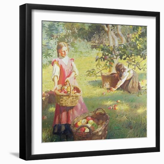 Apples, 1912-Harold Harvey-Framed Giclee Print