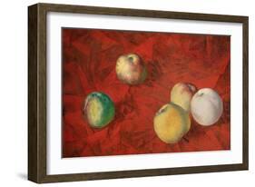 Apples, 1917-Kosjma Ssergej Petroff-Wodkin-Framed Giclee Print