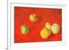 Apples, 1917-Kuzma Sergeevich Petrov-Vodkin-Framed Giclee Print