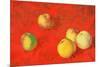 Apples, 1917-Kuzma Sergeevich Petrov-Vodkin-Mounted Giclee Print