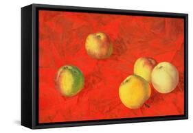 Apples, 1917-Kuzma Sergeevich Petrov-Vodkin-Framed Stretched Canvas
