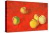 Apples, 1917-Kuzma Sergeevich Petrov-Vodkin-Stretched Canvas