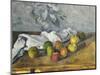 Apples and a Napkin-Paul Cézanne-Mounted Giclee Print