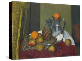Apples and a Pineapple, 1923-Félix Vallotton-Stretched Canvas