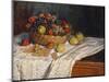 Apples and Grapes, 1879–80-Claude Monet-Mounted Giclee Print