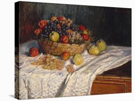 Apples and Grapes, 1879–80-Claude Monet-Stretched Canvas