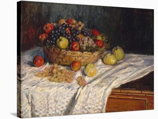 Apples and Grapes, 1879–80-Claude Monet-Stretched Canvas