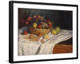 Apples and Grapes, 1879–80-Claude Monet-Framed Giclee Print